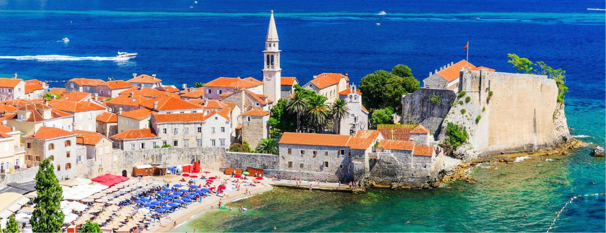 Adriatic Apartman Bečići Esterno foto